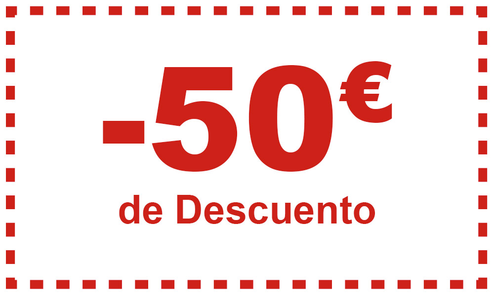 50€ de Descuento