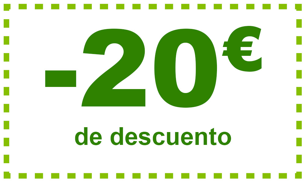 20€ de Descuento